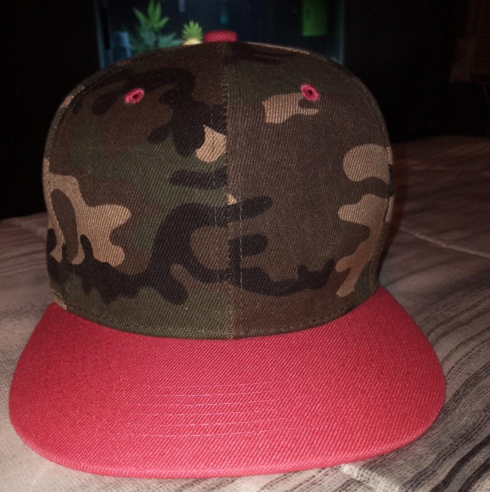 Camo Snapback Hat